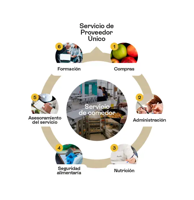 Una solución integral para simplificar la gestión de tu comedor escolar: Así es la propuesta de Ausolan con su Servicio de Proveedor Único.