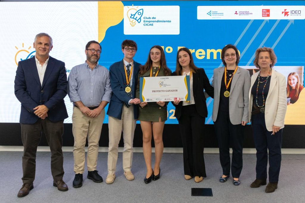 Equipo ganador - Británico Aragón - I Club de Emprendimiento CICAE