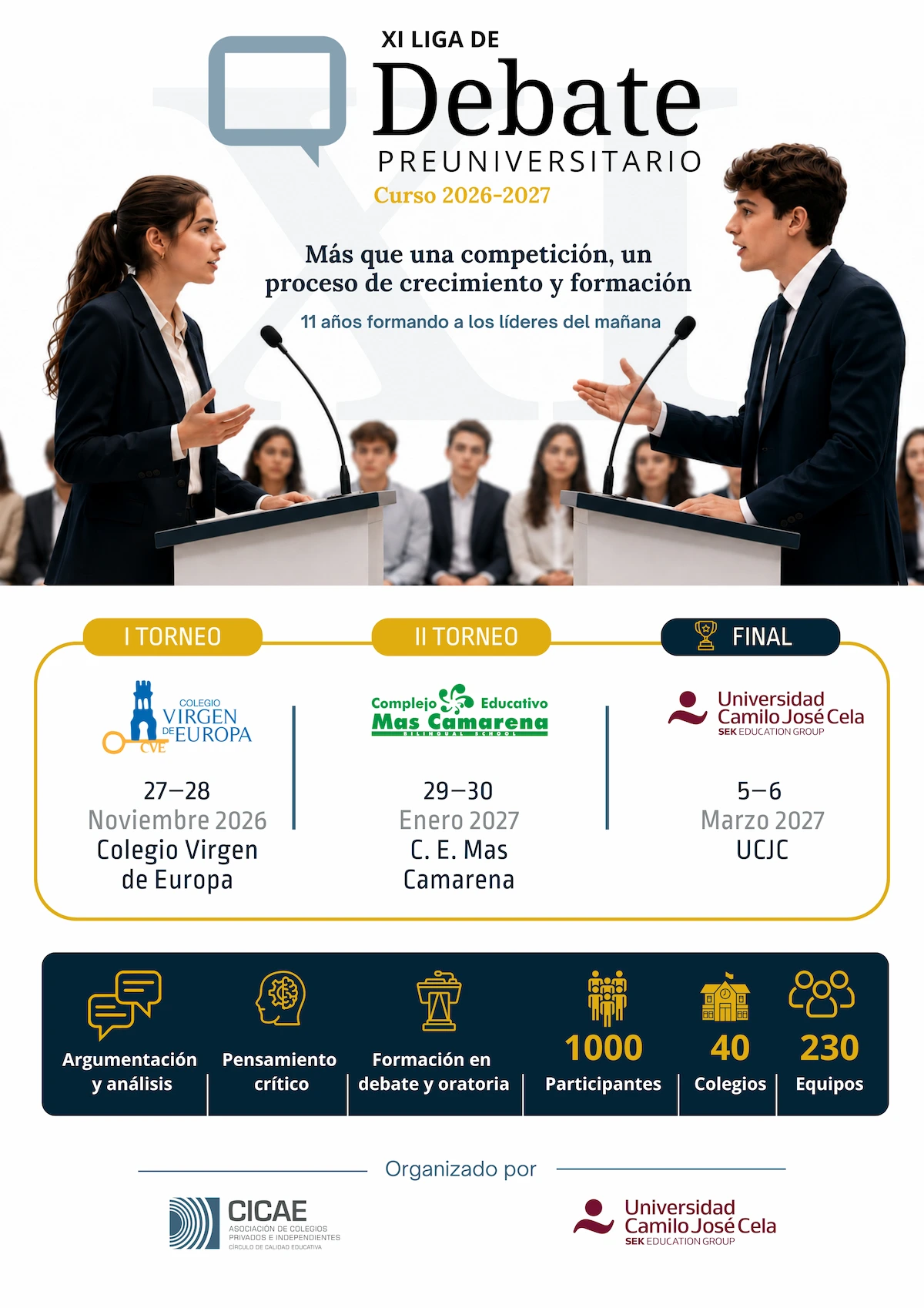 Cartel-XI-Liga-de-debate-CICAE